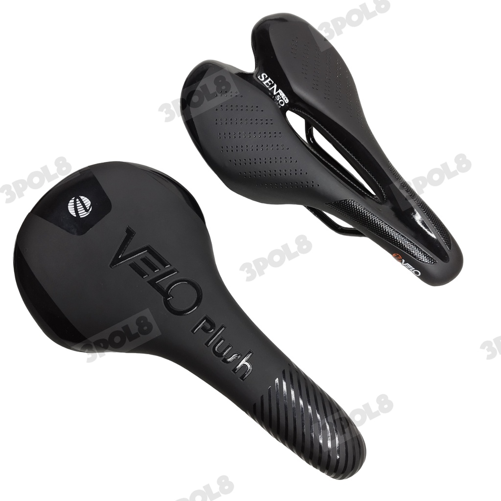 Velo Saddle Plush Mtb Senso Bike Comfortable Soft Saddles Shopee