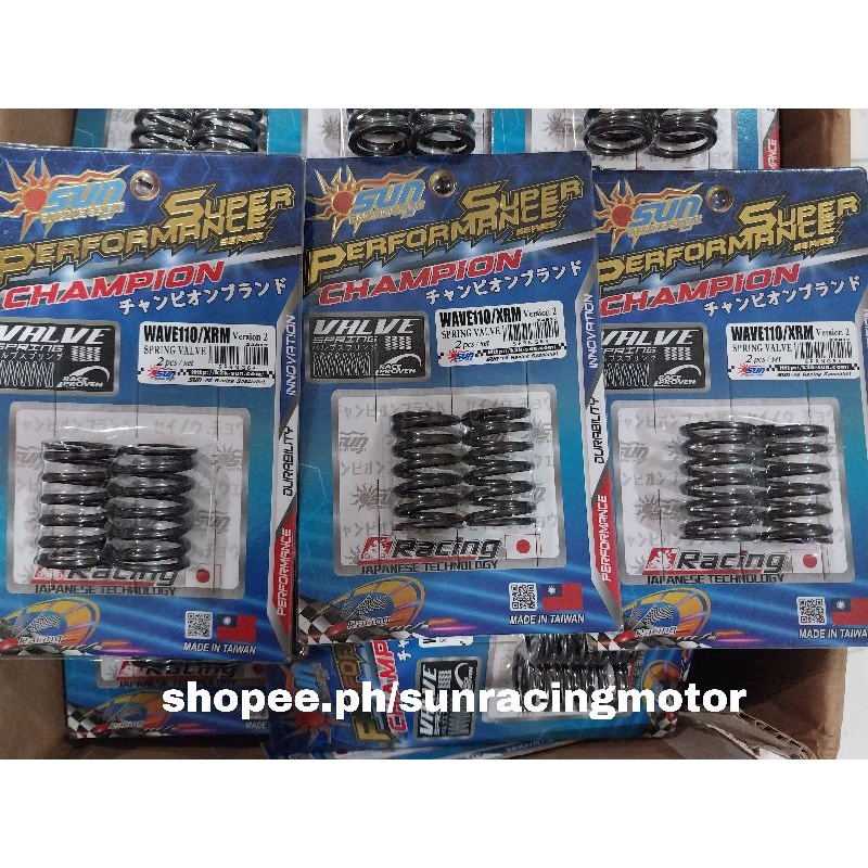 Sun Valve Spring For Honda Wave / Xrm (2pcs) ORIGINAL Shopee Philippines