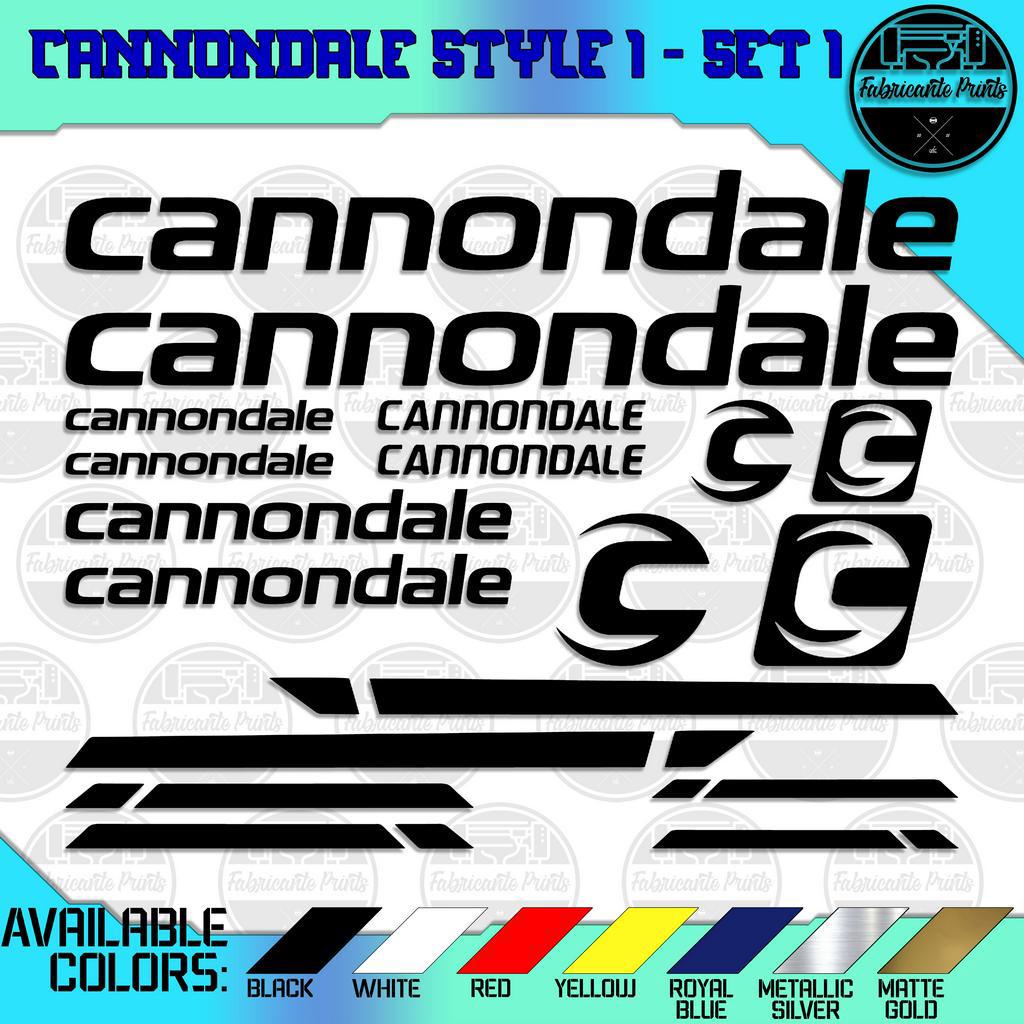 ☢CANNONDALE FRAME STICKER CANNONDALE BIKE STICKER FRAME DECALS