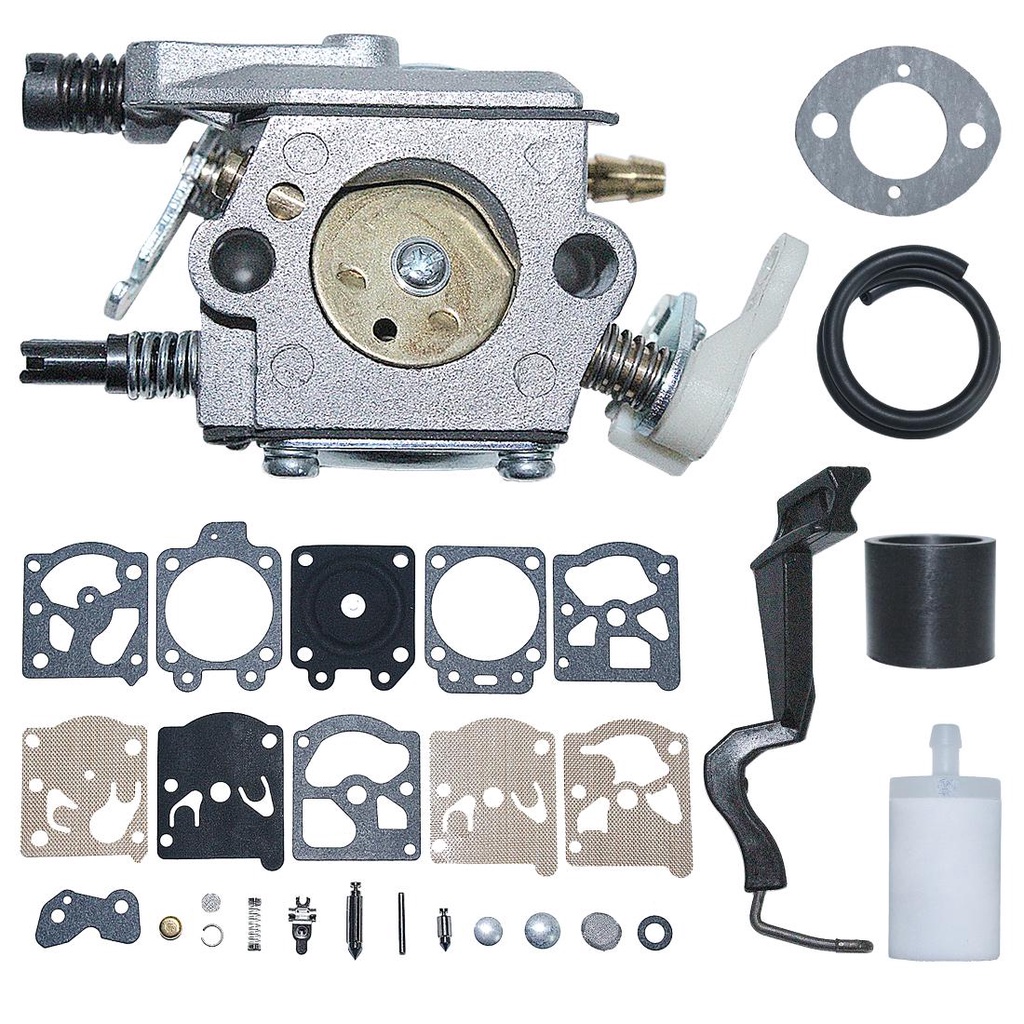Haishine 7-Piece Chainsaw Repair Kit For Husqvarna 51 & 55 - Oil Pump, Fuel Filter, Lines, Seals 4 thumbnail image