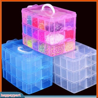 Storage Case Lidded Multi-purpose Bead Containers for Organizing Beads  Cases