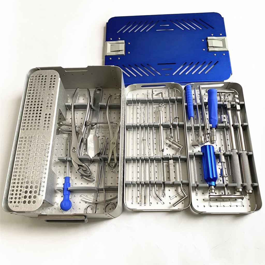 Orthopedic set A0 Lower Limb Locking Plate Instrument Kit Orthopedic ...