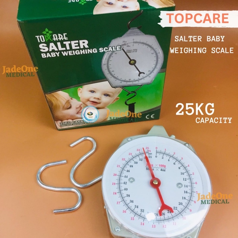 ﹊Topcare Salter Weighing Scale (25kg capacity) Shopee Philippines