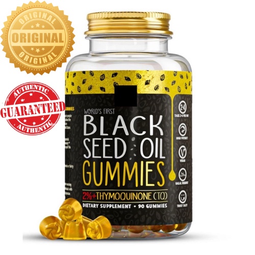 Cold Pressed Vegan Cumin Black Seed Oil Gummies Anti Oxidant
