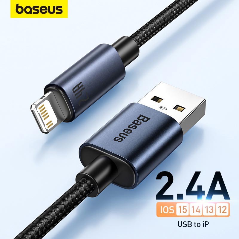 Baseus USB Cable for i 13 12 Pro Max 8 Fast Charge for iPhone Cable USB ...