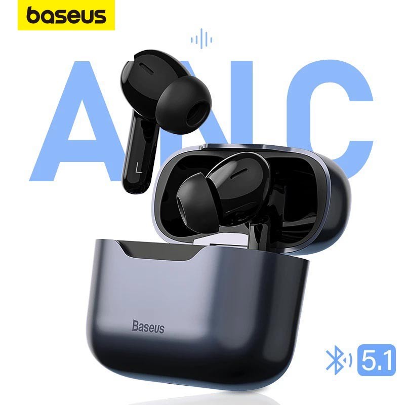Baseus S1 ANC Active Noise Cancelling Bluetooth 5.1 Earphone TWS True ...
