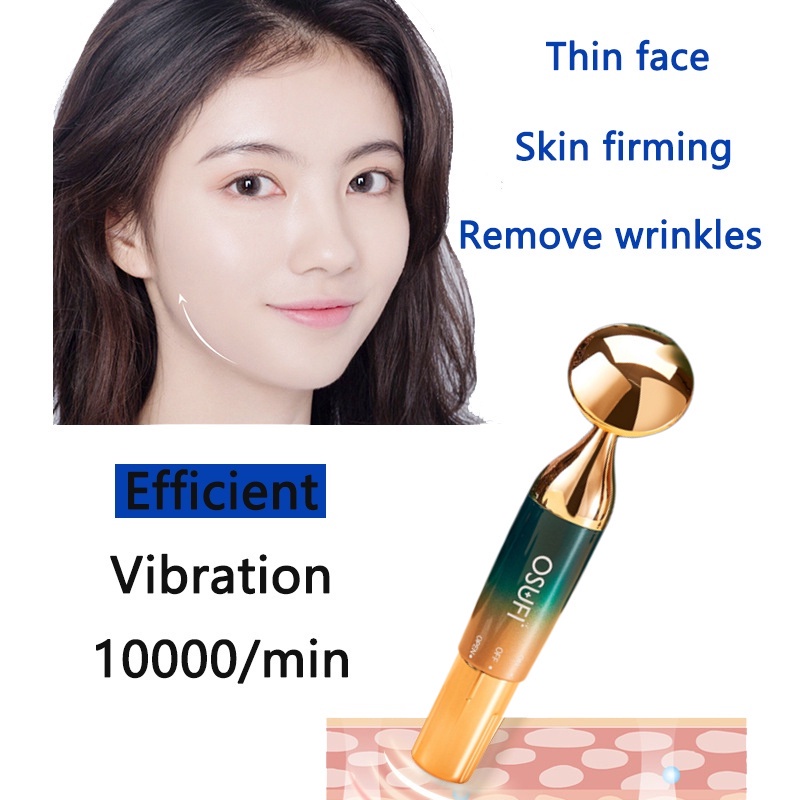 Electric Face Roller Slimming Vibration Massager Facial Lift Roller