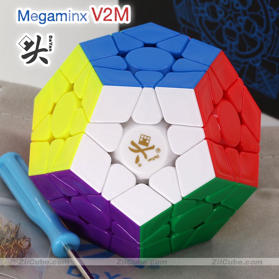 Dayan Magnetic Magic Cube 3x3 V2M Magnet Dodecahedron Stickerless Cubo ...