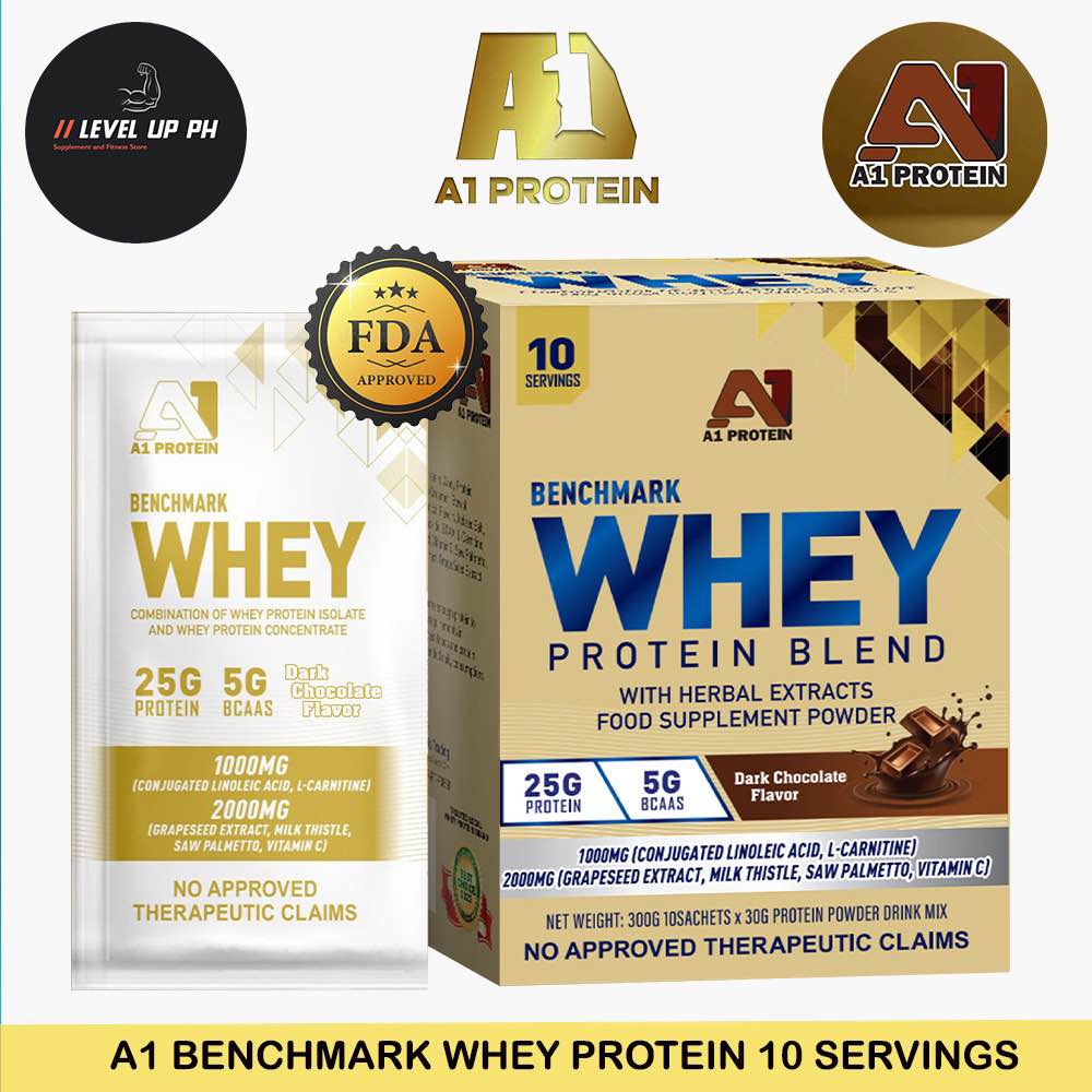 ┋A1 Protein Benchmark 100 Whey Protein 10 Servings (New Packaging 2025
