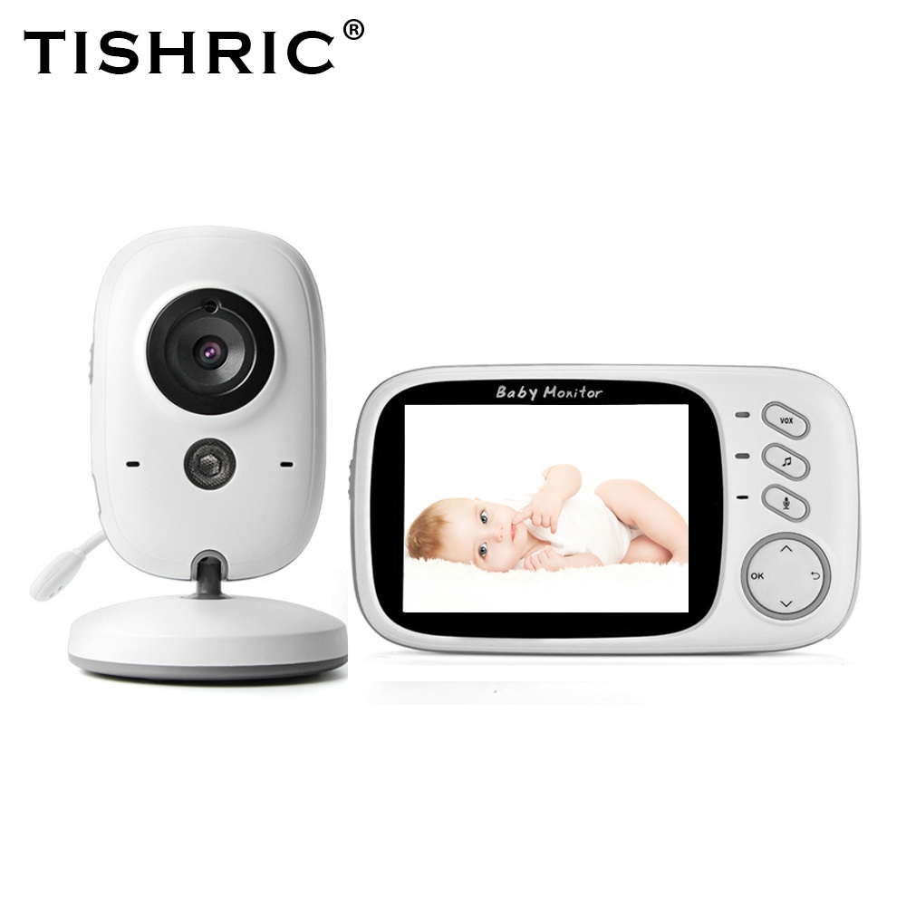 ₪TISHRIC 3.2 inch Color Security Camera Wireless Baby Surveillance