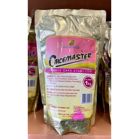 Bakersfield Cake Master Sponge Cake Stabilizer 1kg|FEBRUARY 2024 EXPIRY ...