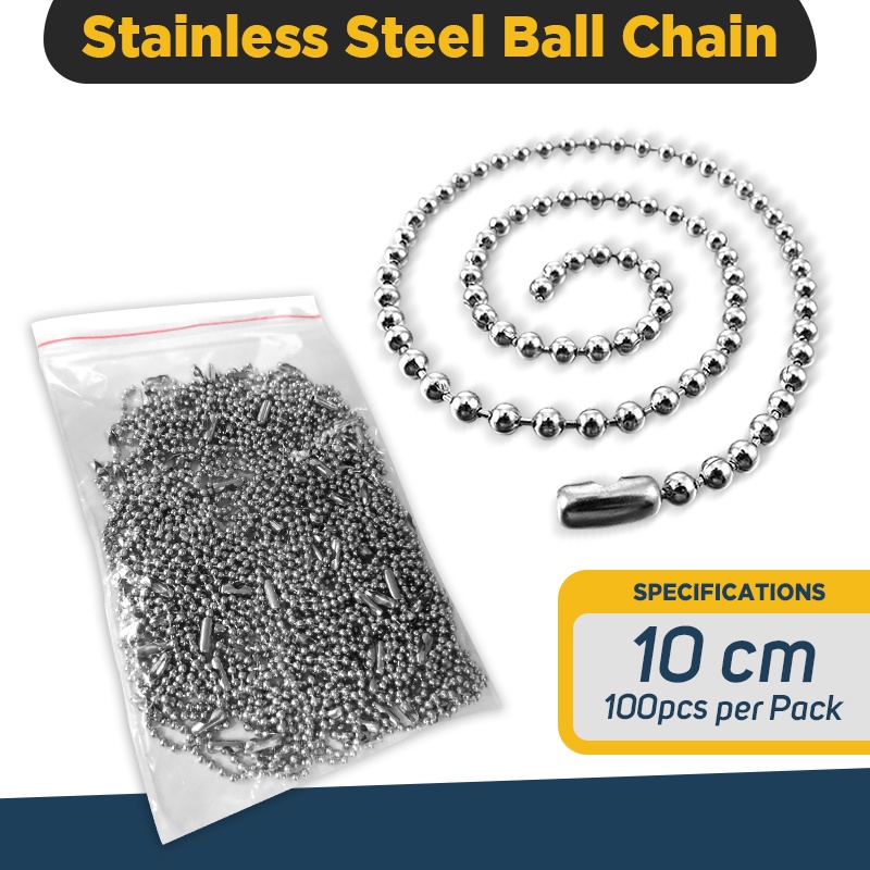 Ball Chain Keychain Holder 100 pcs per pack Shopee Philippines