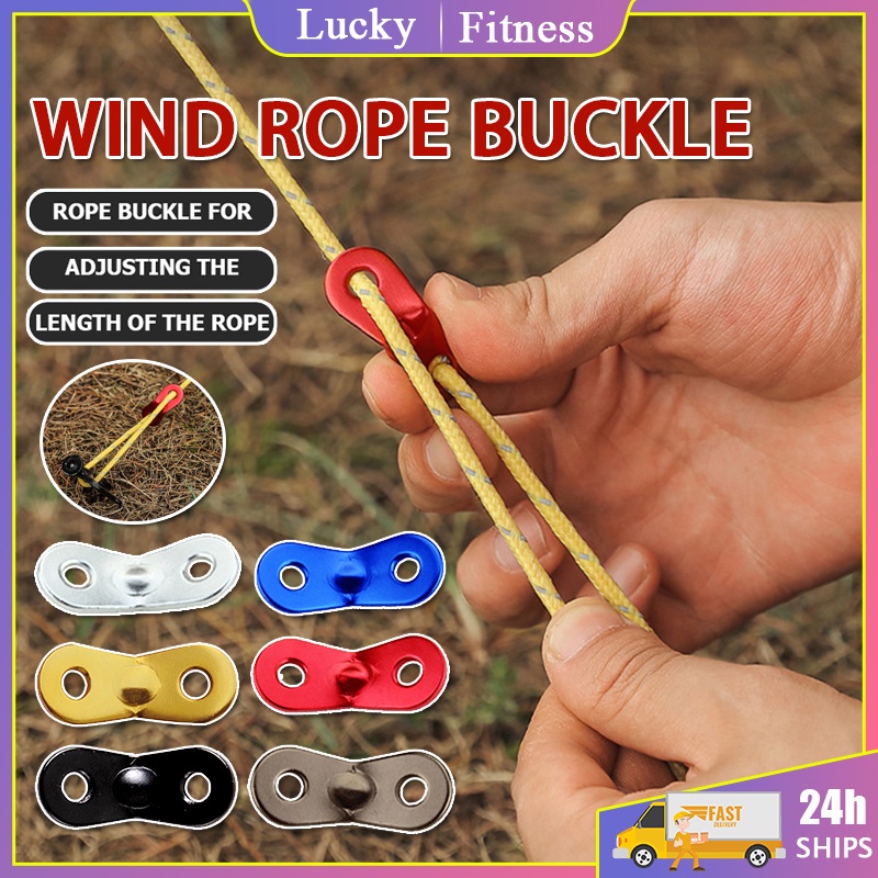 1Pcs Outdoor Camping Cord Runners Rope Tensioners Tent Guy Line Rope
