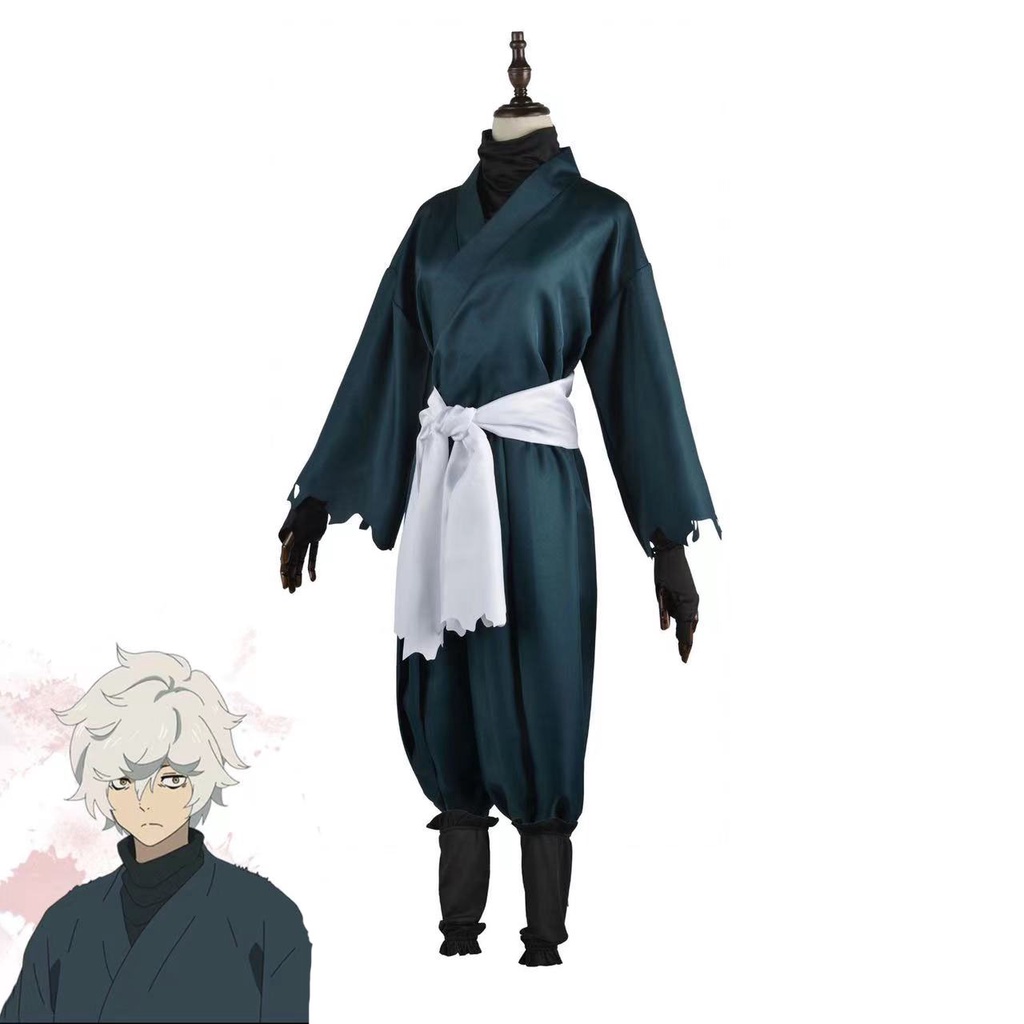 JigokuRaku Gabimaru cosplay costume Gabimaru cosplay Set and wig ...