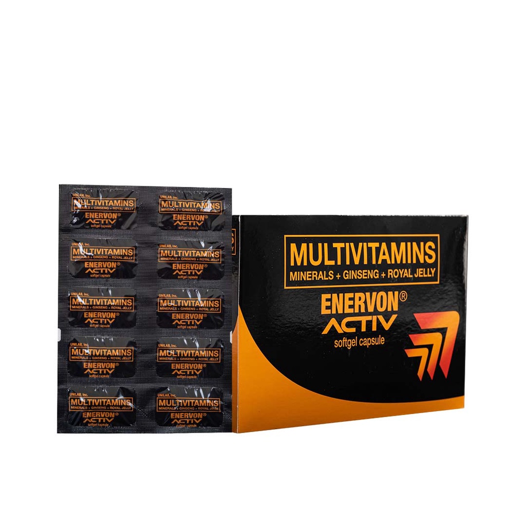 Enervon Activ 100 Capsules Multivitamins (For LeveledUp Energy