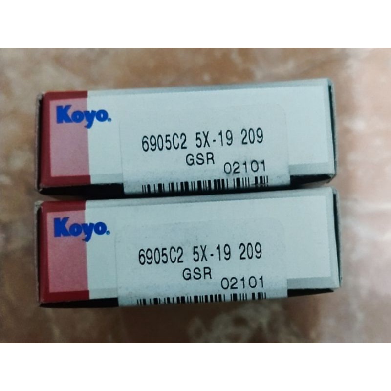 6905C2 5X-19 209 Koyo japan Bearing ( 25x42x9 ) | Shopee Philippines