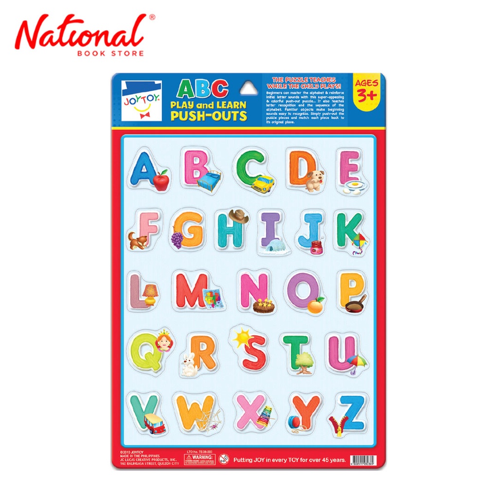 Puzzle Abc Play and Learn Push Out ET-2 - Educational Toys & Games ...