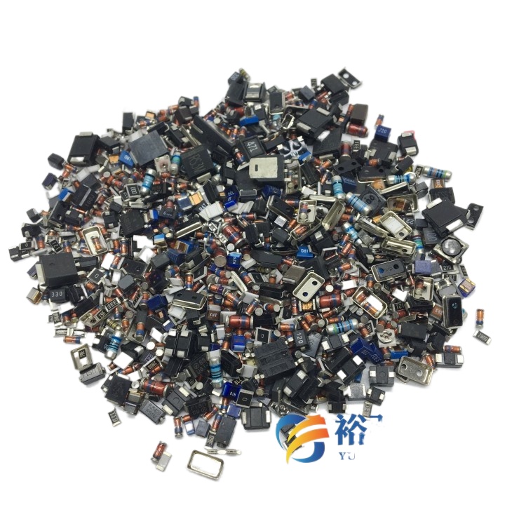 ♀ 10 grams of mixed patch capacitor resistor diode triode insurance