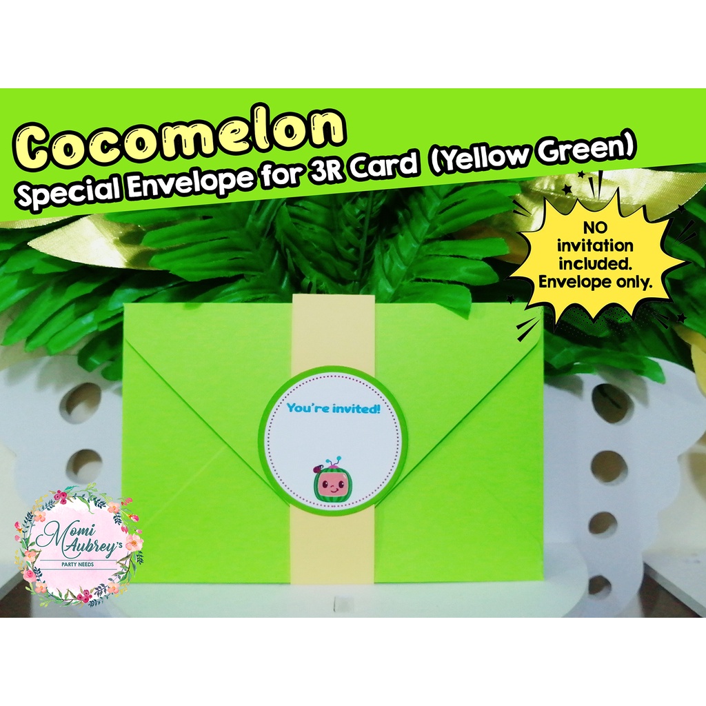 10 pcs Special Envelopes for Invitation Cards Shopee