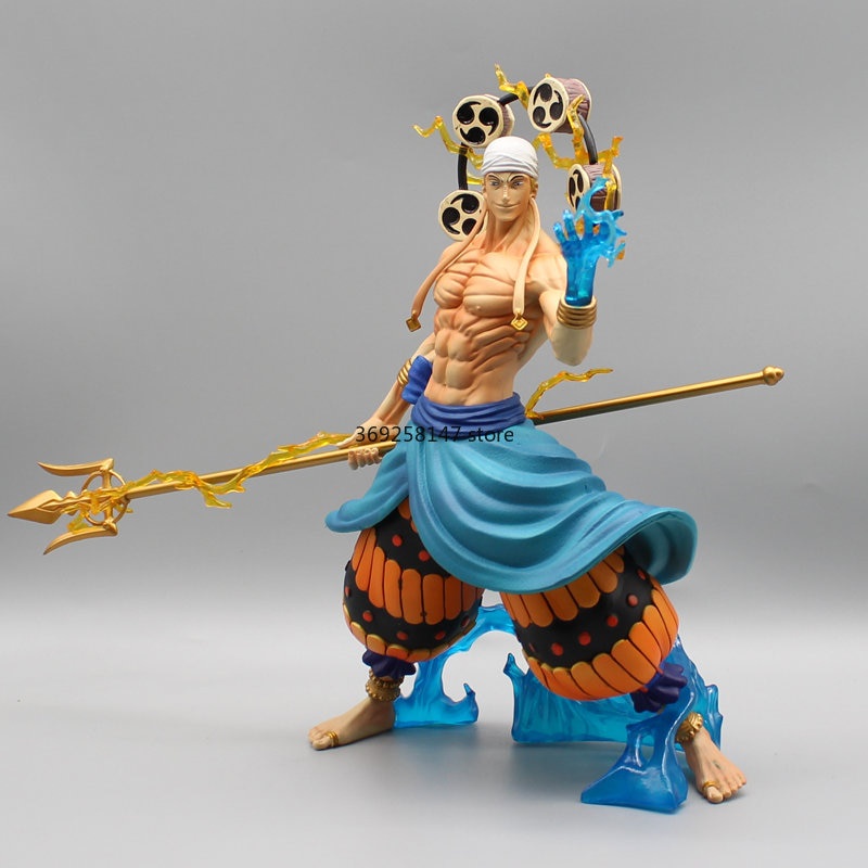 2eZZ 31cm Anime One Piece Figure Thor Enel God Sky Piea Enel Action