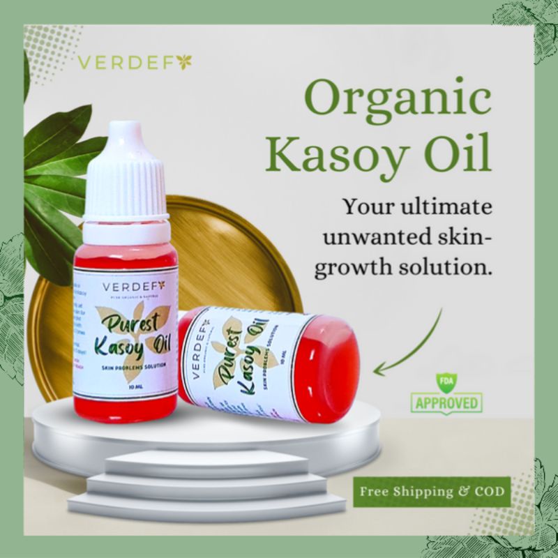 Original & Organic Pure Kasoy Oil & Effective Remover of Wart and Mole ...