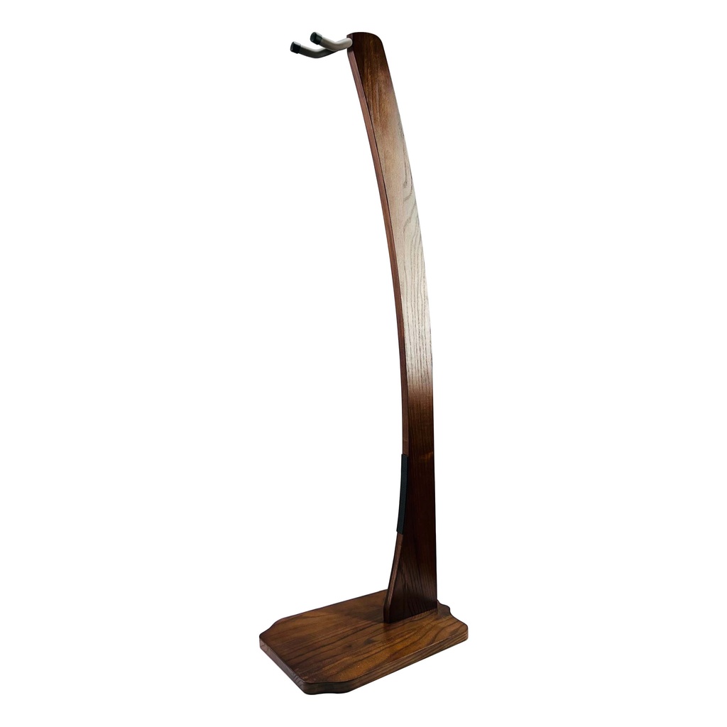 Customized Universal Wooden Walnut Solid Guitar Bass Hook Stand Holder ...