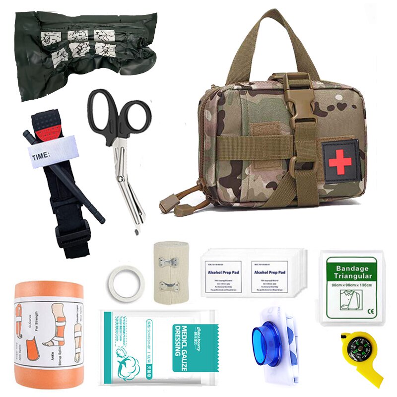 Tactical first aid kit Bug Out Bag Survival Kit EMT EDC Emergency