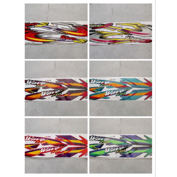 WAVE ALPHA LAMINATED DECALS STICKER MADE IN THAILAND | Shopee Philippines