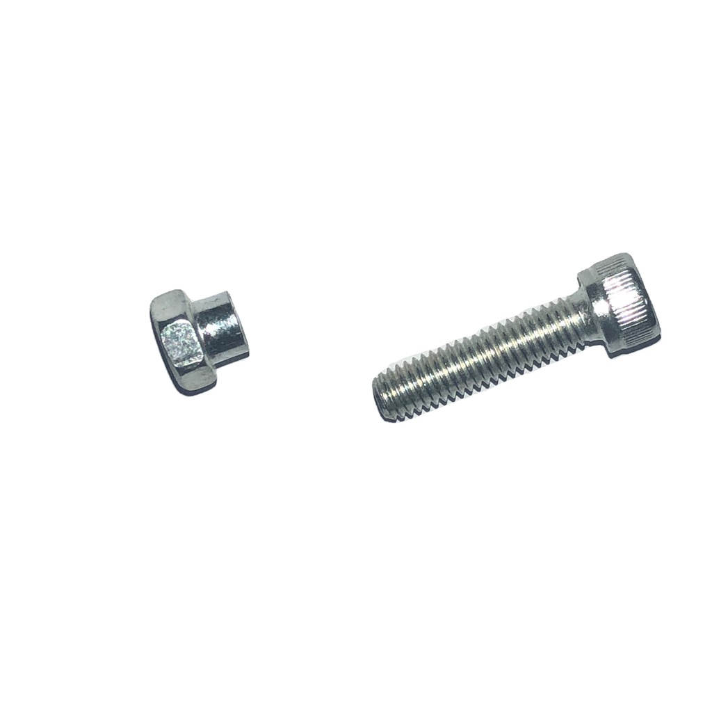 China Industry M6*25 Steel Bolt Nuts Screw For Metal Joint Black Lean ...