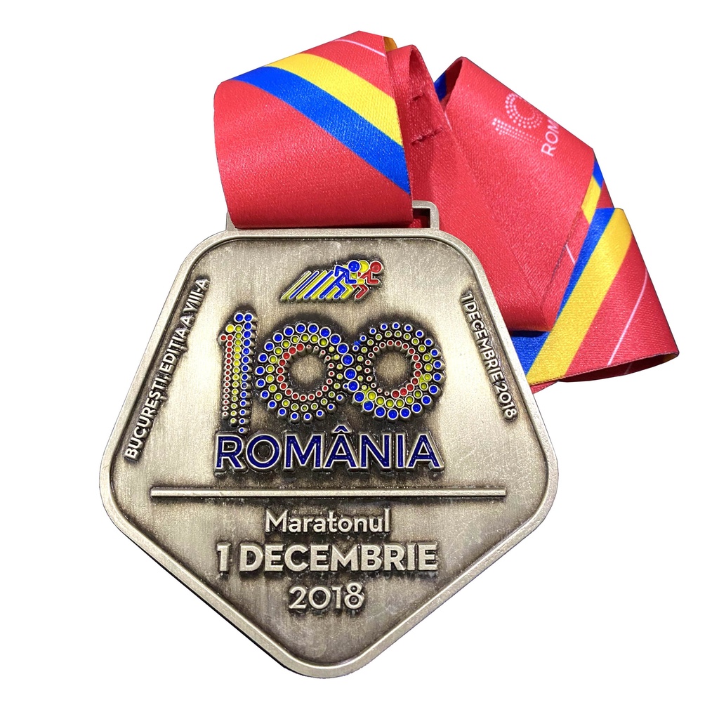 Romanian Race Custom Obstacle Racing Medals Sports Medals Custom Medals ...