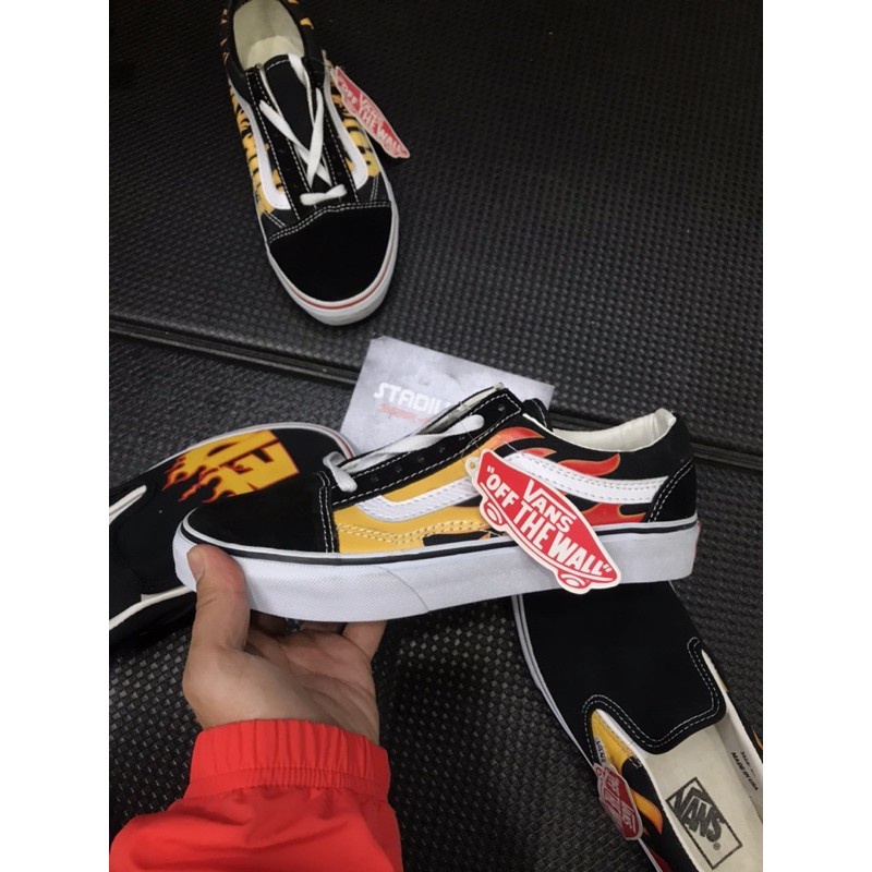 VANS THRASHER SLIP ON OLD SKOOL FIRE HYPEBEAST TOP GRADE PREMIUM QUALITY OEM SHOES Shopee Philippines