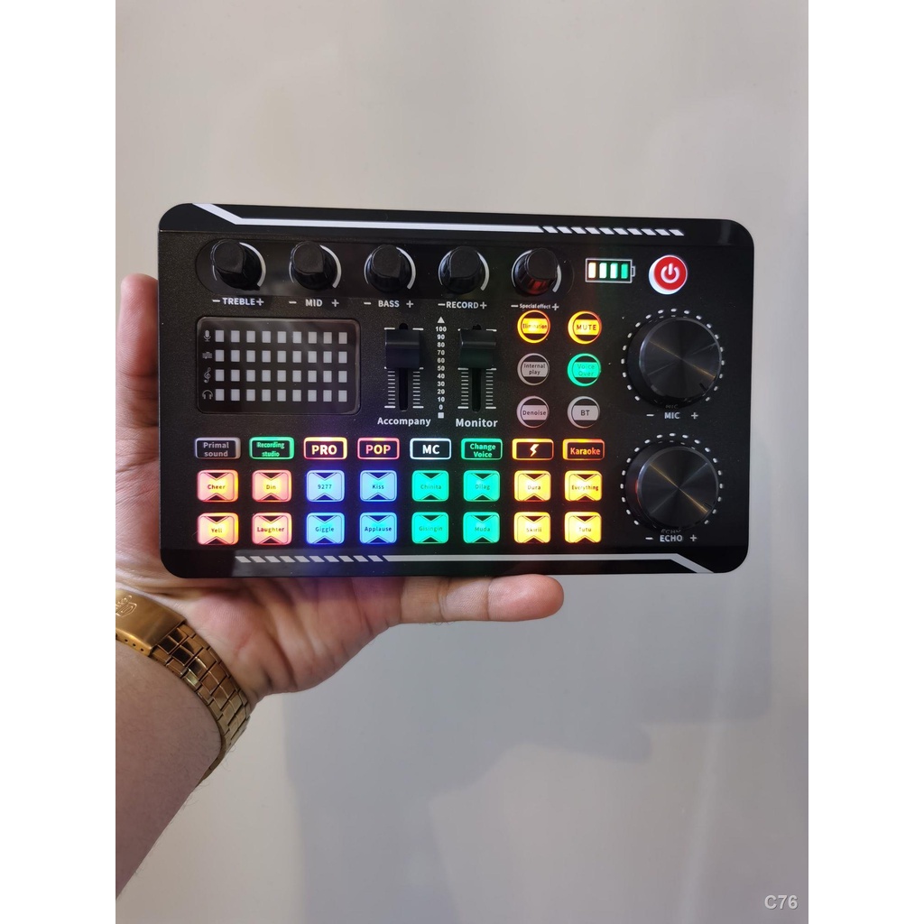 100 ORIGINAL F998 SOUNDCARD PINOY Version With Tagalog Songs Effects
