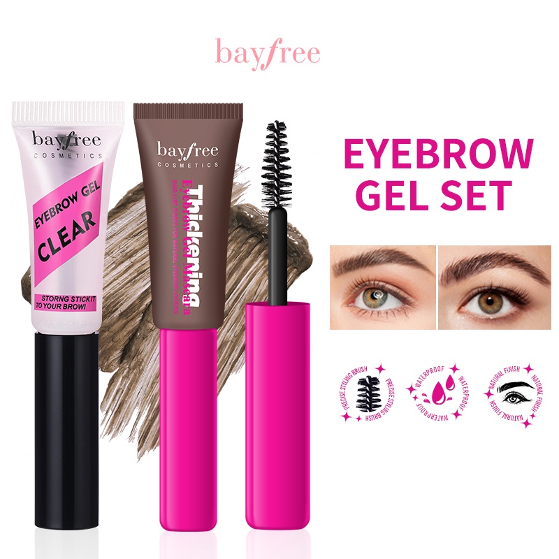 Bayfree Eyebrow Gel Set Clear Eyebrow Gel Brow Gel Tinted Dye