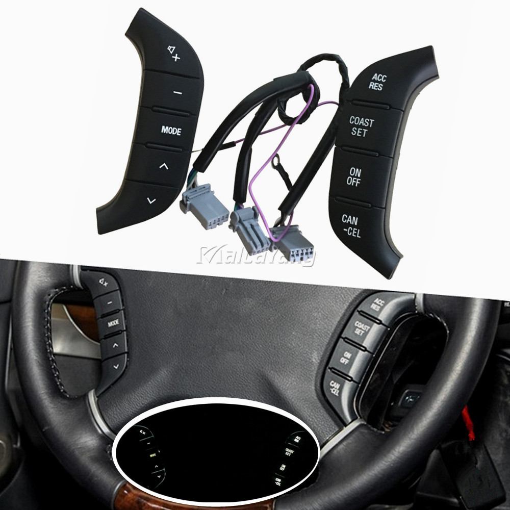 Steering Wheel Audio Control Switches Button For Toyota Mitsubishi