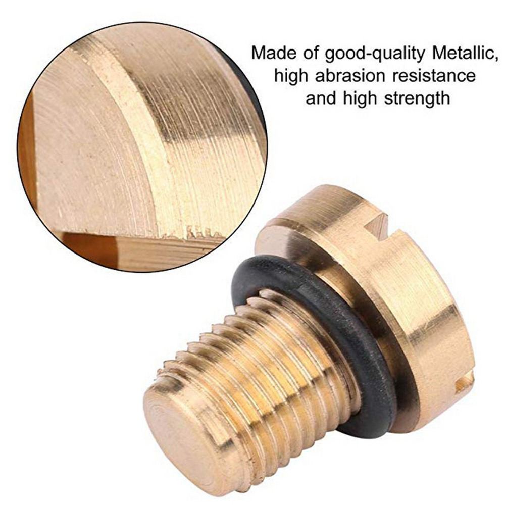 Brass Bleed Air Bleed Valve Screw Safety Bleeder Valve Spare Parts