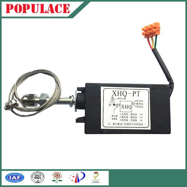 Diesel Engine Stall, Electronic Control, Oil Cutoff, Solenoid Valve