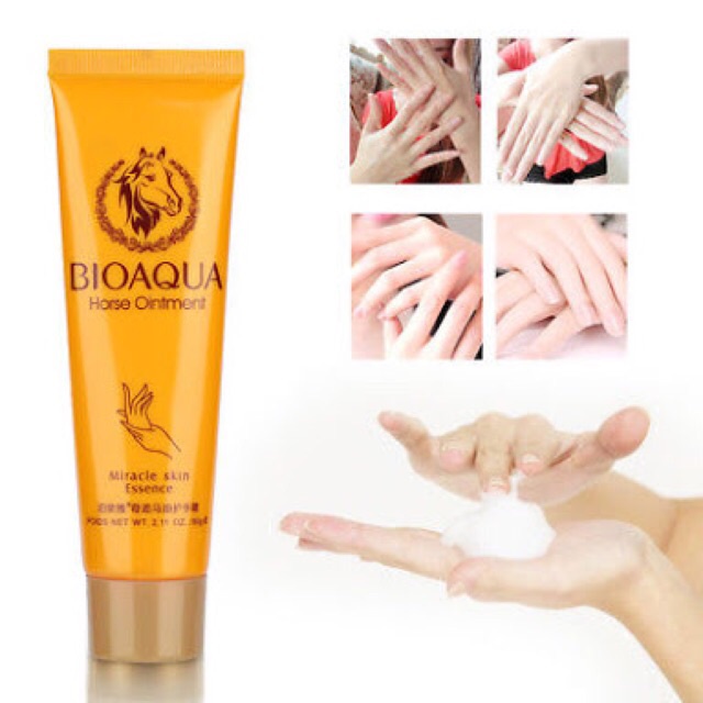 BIOAQUA HORSE OIL MOISTURIZING HAND CREAM [60ML] Shopee Philippines