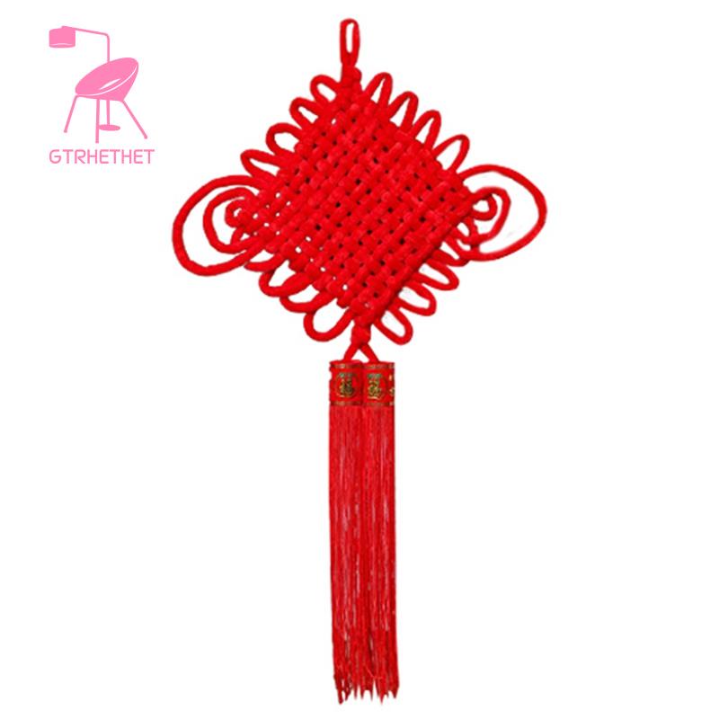 Chinese Knot, Velvet Woven Chinese Knot Large, Chinese New Year Pendant