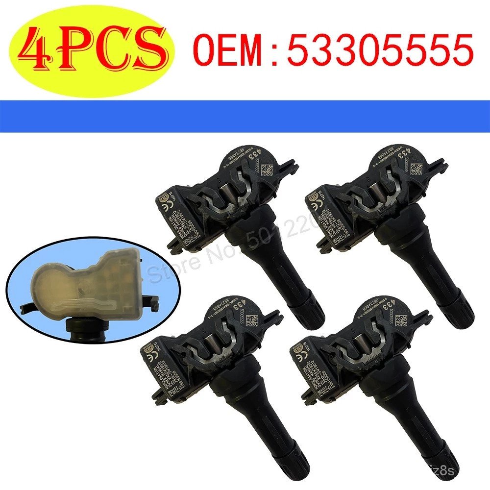 For 20172024 JEEP COMPASS 2018 TPMS Sensor Tire Pressure Monitor Sensor 53305555 433MHz
