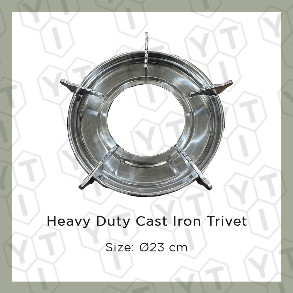 Gas Stove Heavy Duty Trivet with Drip Pan Plate Ø23cm | Shopee Philippines