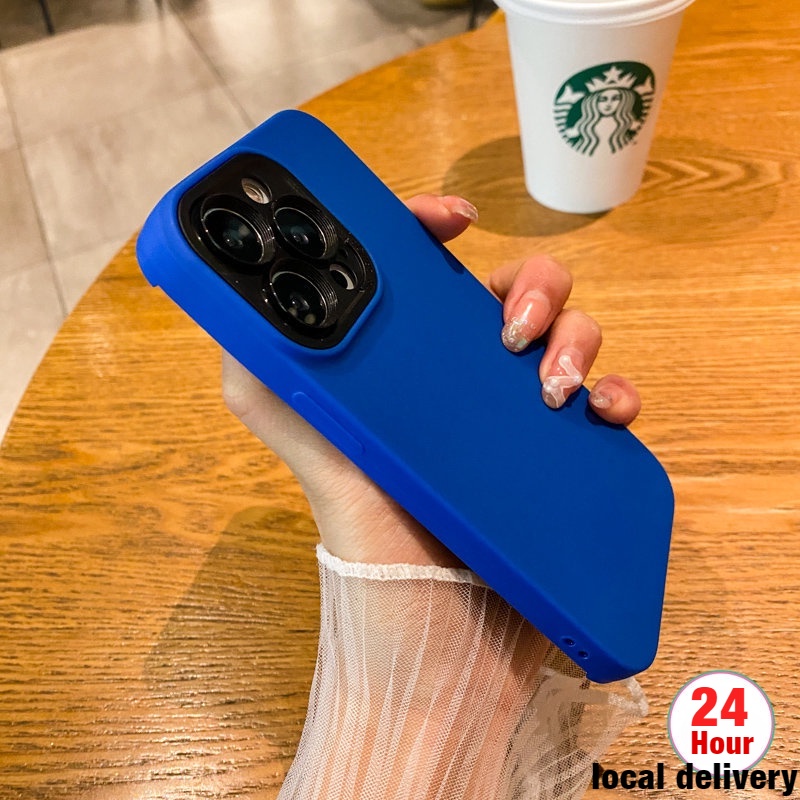 Simple Liquid Silicone Matte Phone Case for IPhone 11 Case XR 14 13 12