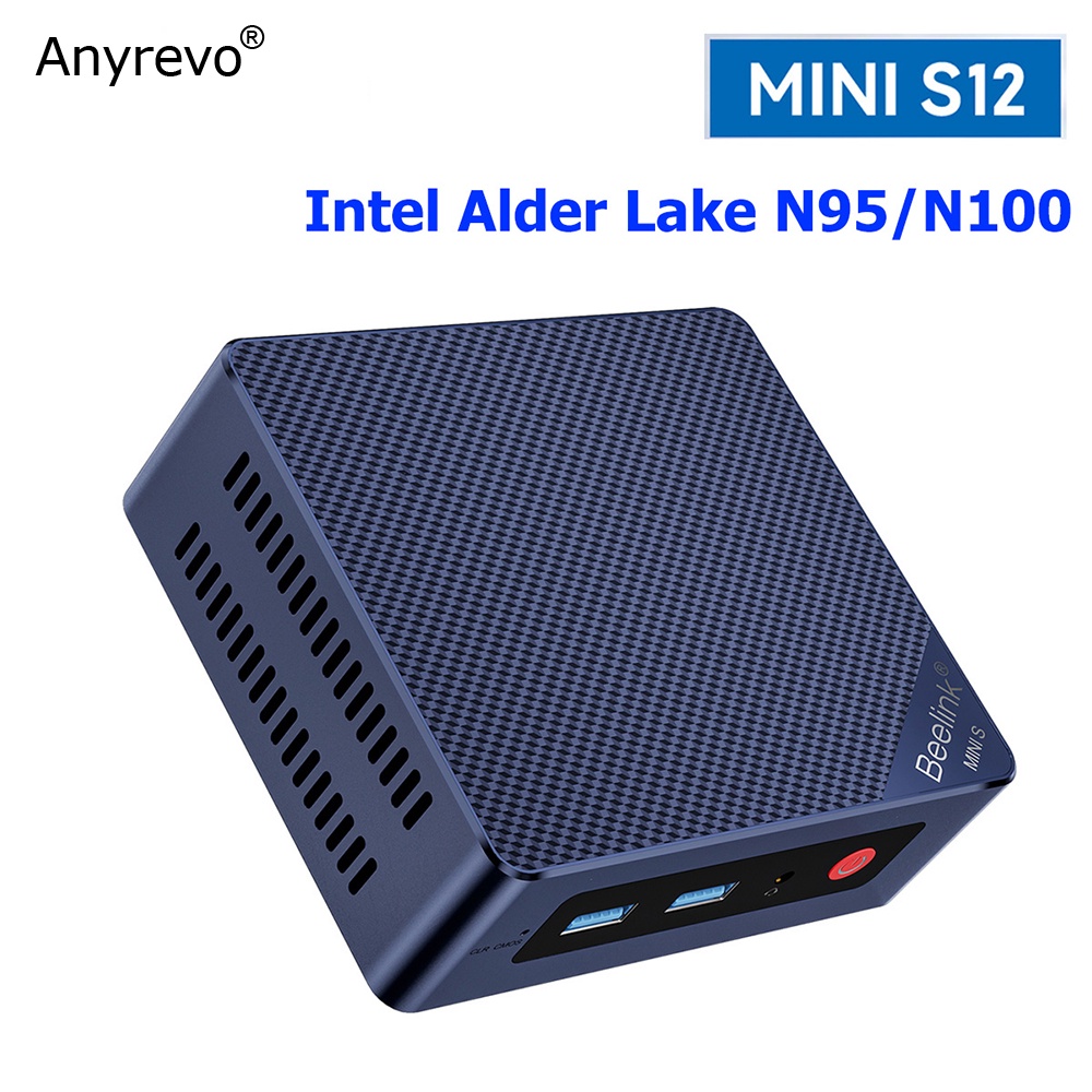 Beelink Mini S12 Mini PC Intel 12th Gen N95 /N100 Mini PC DDR4 16GB