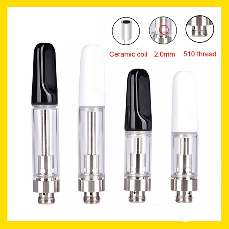 New Design Vape Atomizer TH205 Vape Cartridge 510 Thread Ceramic Coil ...