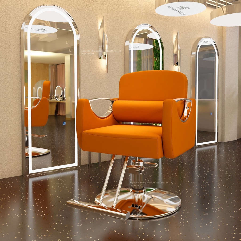 Barber shop chair hair salon special hair cutting stool lifting and