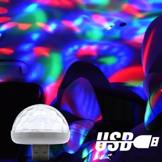 1pc Disco Ball Light, USB Crystal Magic Ball Light, Lumière De