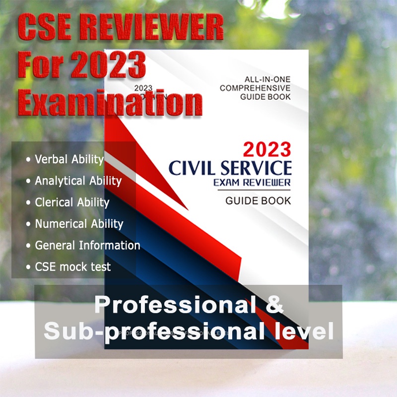 ∈CSE Civil Service Exam Reviewer 2023 Edition CSE Reviewer 2023 Civil ...