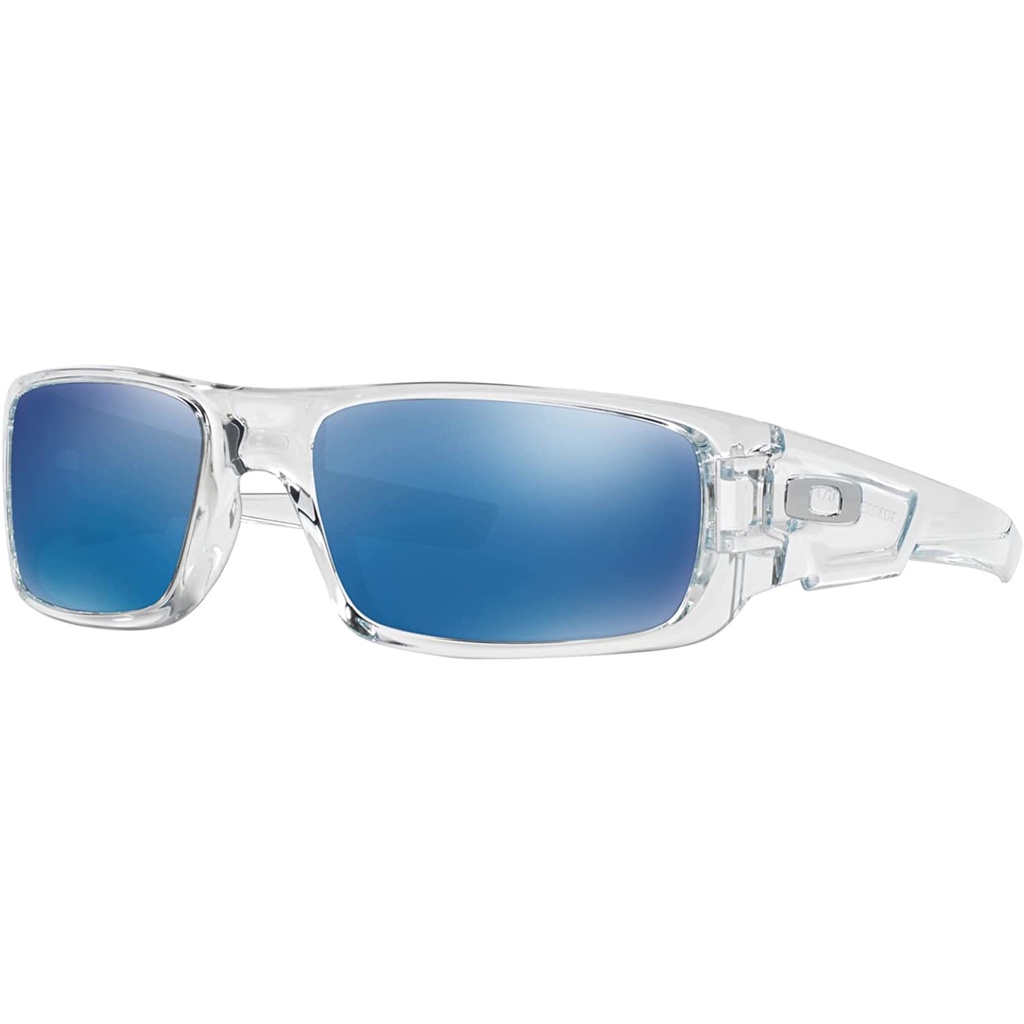 Oakley Crankshaft Sunglasses (POLISHED CLEAR/ICE IRID) Shopee Philippines