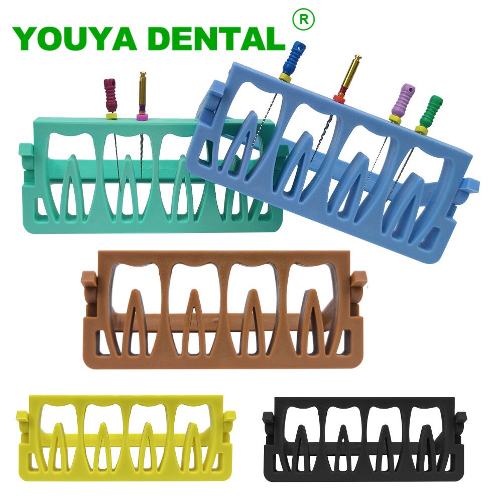 miB8 Endo Files Holder 8 Holes Dental Endodontic Files Drill Stand Root