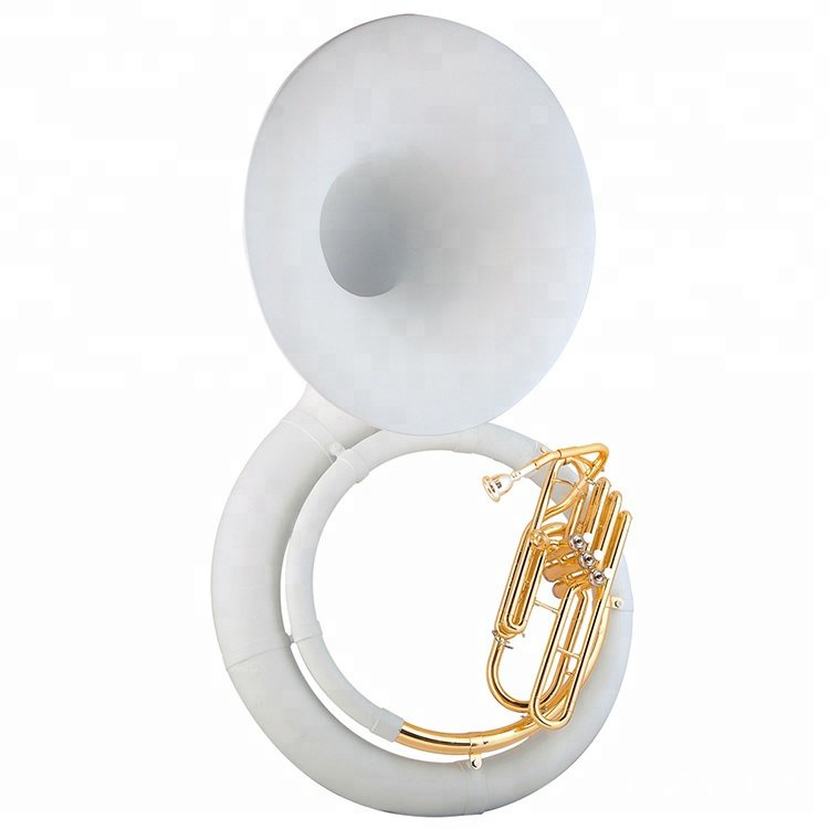 Brass Bb Key Sousaphone 3 Valves Fiberglass Sousaphone Shopee Philippines