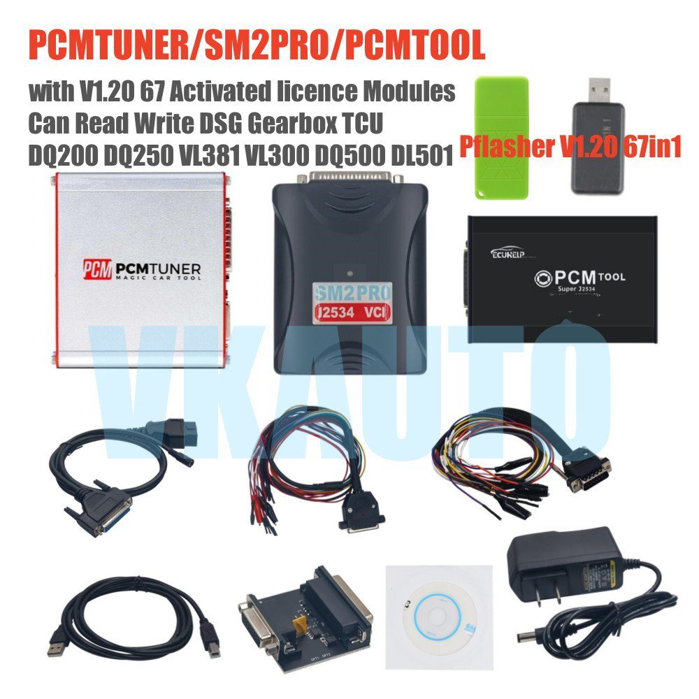DSG Gearbox TCU Reader for DQ200 DQ250 VL381 VL300 DQ500 DL501 VAG ECU ...
